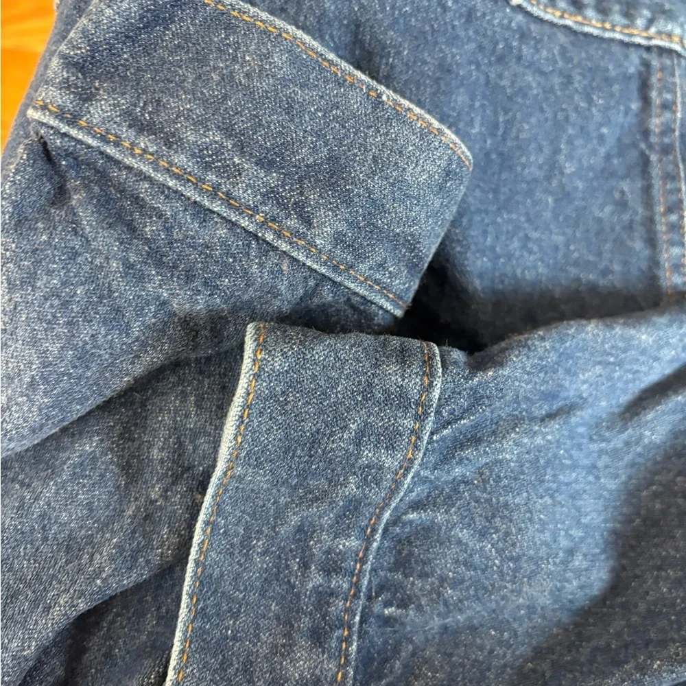 VTG Wrangler Long Sleeve Denim Jean Jacket Size Large